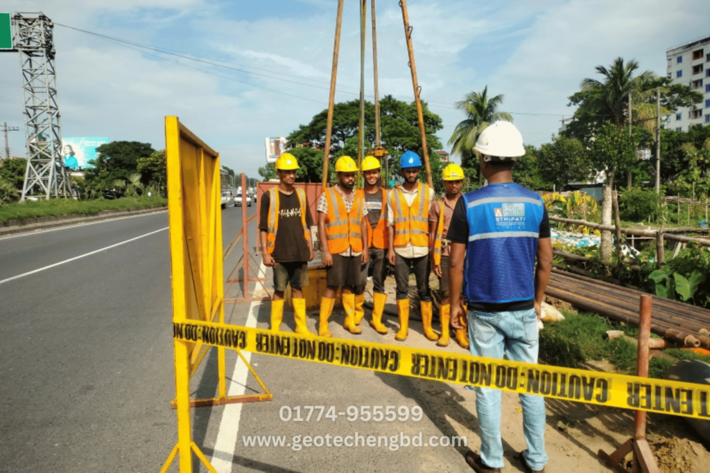 Geotechnical Investigation at Bangabandhu Sheikh Mujib Shilpa Nagar- gel